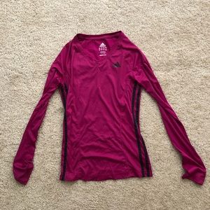 Adidas Magenta Long Sleeve